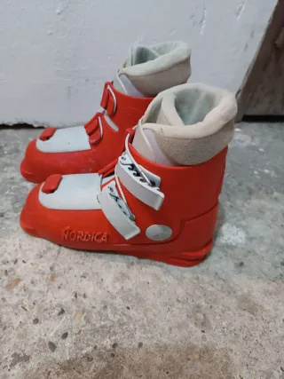Botas de esquí infantiles talla 31