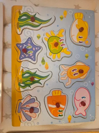 Puzzles de madera para niños