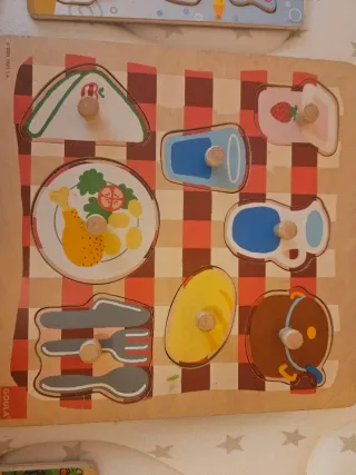 Puzzles de madera para niños