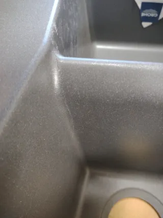 Fregadero Doble Grohe K700 Negro/Gris Roto