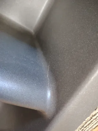 Fregadero Doble Grohe K700 Negro/Gris Roto