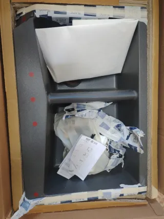 Fregadero Doble Grohe K700 Negro/Gris Roto