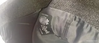 Chaqueta de traje gris hombre