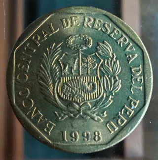 Moneda de Perú 1998
