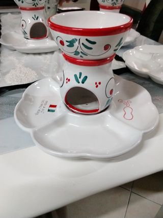 Set antipasto con porta candele