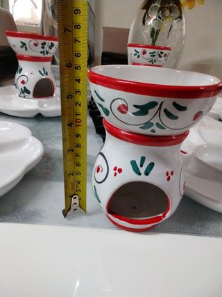 Set antipasto con porta candele