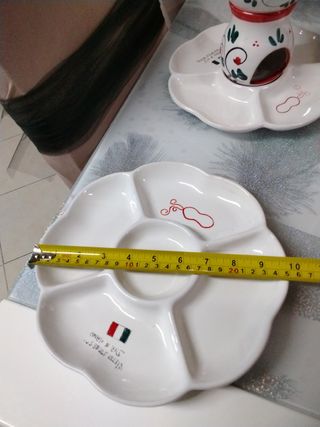 Set antipasto con porta candele