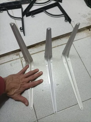 3 Escuadras de Aluminio