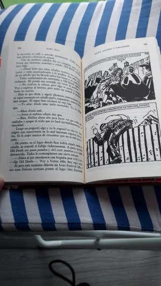 ENTRE APACHES Y COMANCHES: SERIE: HISTORIAS SEL...