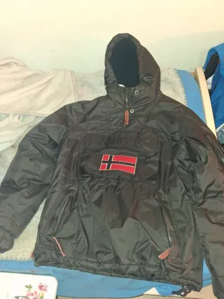 Chaqueta Geographical Norway Negra