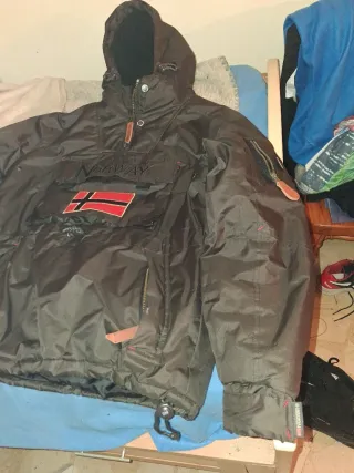 Chaqueta Geographical Norway Negra