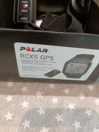 Reloj Polar RCX5 Negro/Rojo