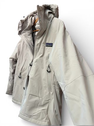 Abrigo Patagonia Beige/Blanco