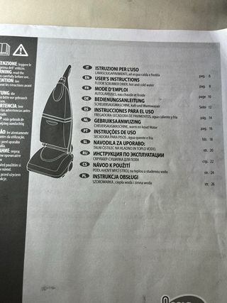 Lavor Crystal Clean Motor – Fregadora de Agua Cali