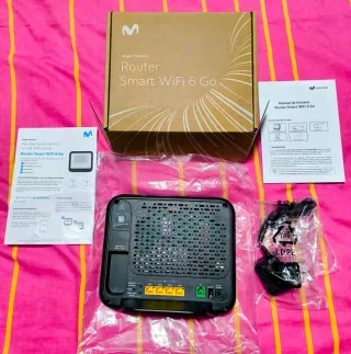 Router Movistar Smart WiFi go WiFi6 Fibra Movistar