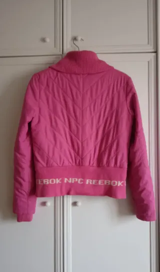 Cazadora Reebok rosa T. M