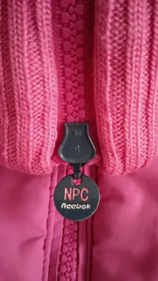 Cazadora Reebok rosa T. M