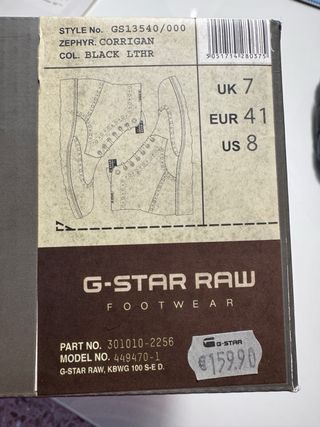 Botas G-Star RAW Negras