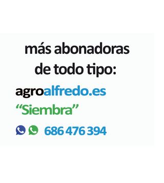 Abonadora centrífuga 500 Kgs.