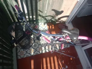 Bicicleta infantil BTWIN azul y rosa