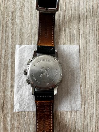 Reloj Kronos KLC10 Negro y Plateado