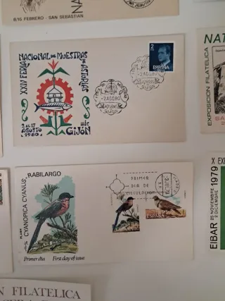 Lote de 21 sobres. Primer Día