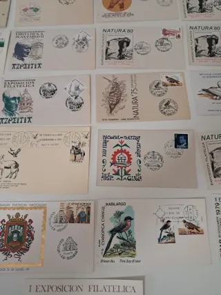 Lote de 21 sobres. Primer Día