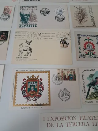 Lote de 21 sobres. Primer Día