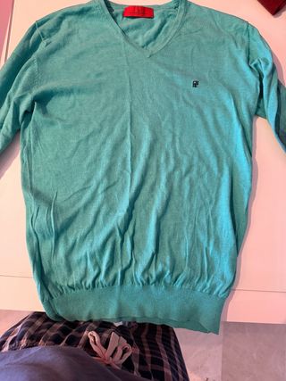 Jersey CH verde V-neck