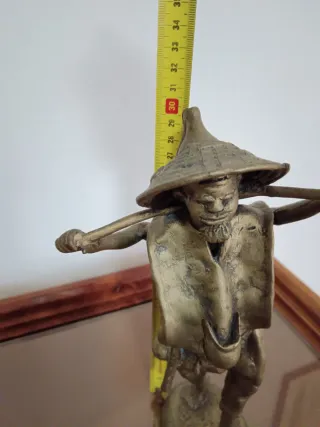 Scultura Africana Bronzo Vintage