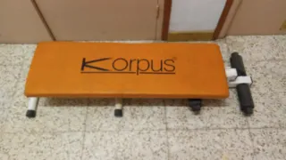 Banco Abdominales Korpus Naranja