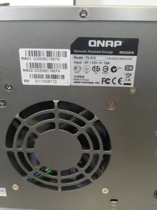 NAS QNAP TS-412