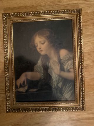 Cuadro antiguo al óleo