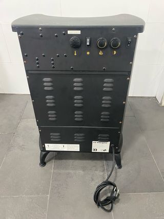 Chimenea Eléctrica Negra