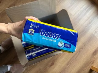 Caja Dodot T3 186 pañales 6-10 kg