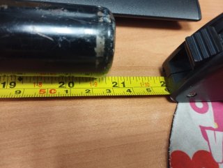 Tija bici plegable negra