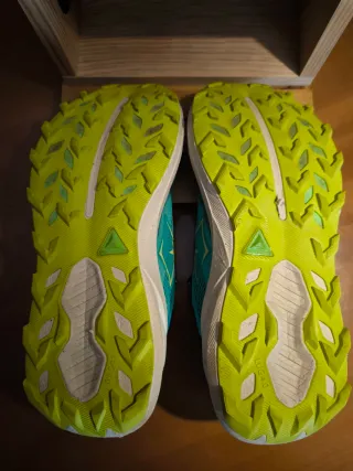 Zapatillas Asics Trabuco 14 Hombre Azul/Amarillo