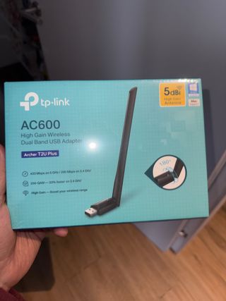 Adaptador USB WiFi TP-Link AC600 Dual Band