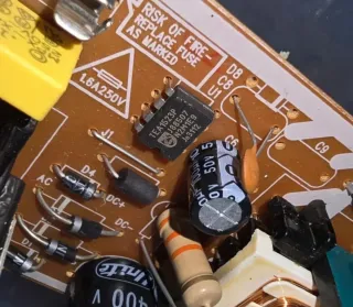 Fuente alimentación tv