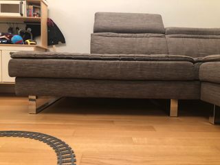 Divano angolare tessuto sfoderabile