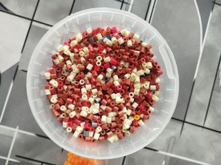 Scatola perline per pixel art