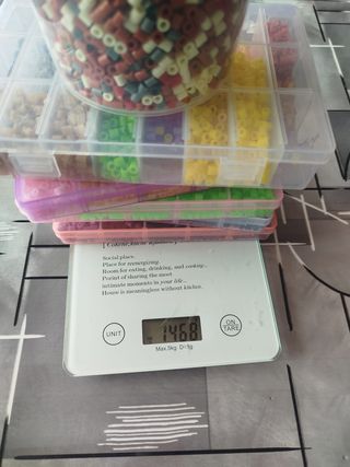 Scatola perline per pixel art