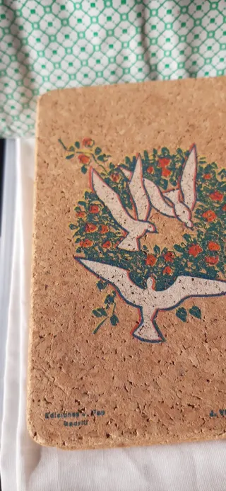 Caja libro antiguo Románticos Españoles