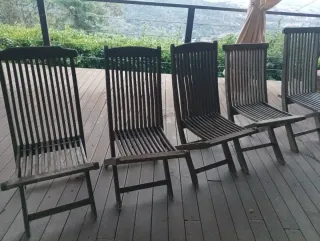Sillas de Madera Exterior