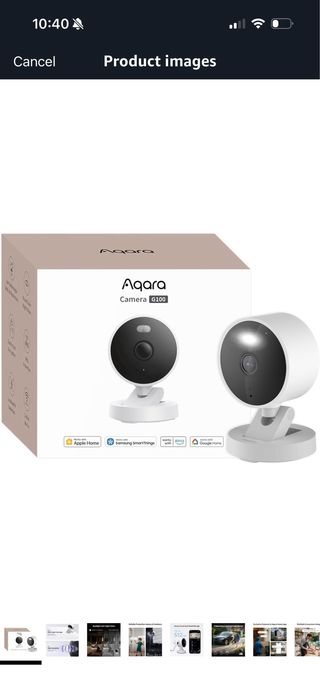 A qara G100 Indoor/Outdoor WiFi Surveillance Camer