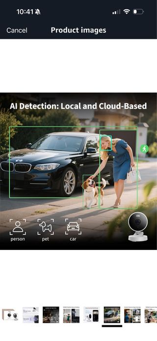 A qara G100 Indoor/Outdoor WiFi Surveillance Camer