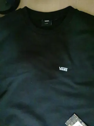 Sudadera Vans Negra Talla XL nueva a estrenar