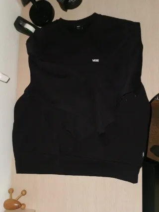 Sudadera Vans Negra Talla XL nueva a estrenar
