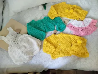 Trajes flamenca ganchillo hechos a mano