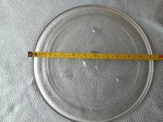 2 Platos de Cristal para Microondas